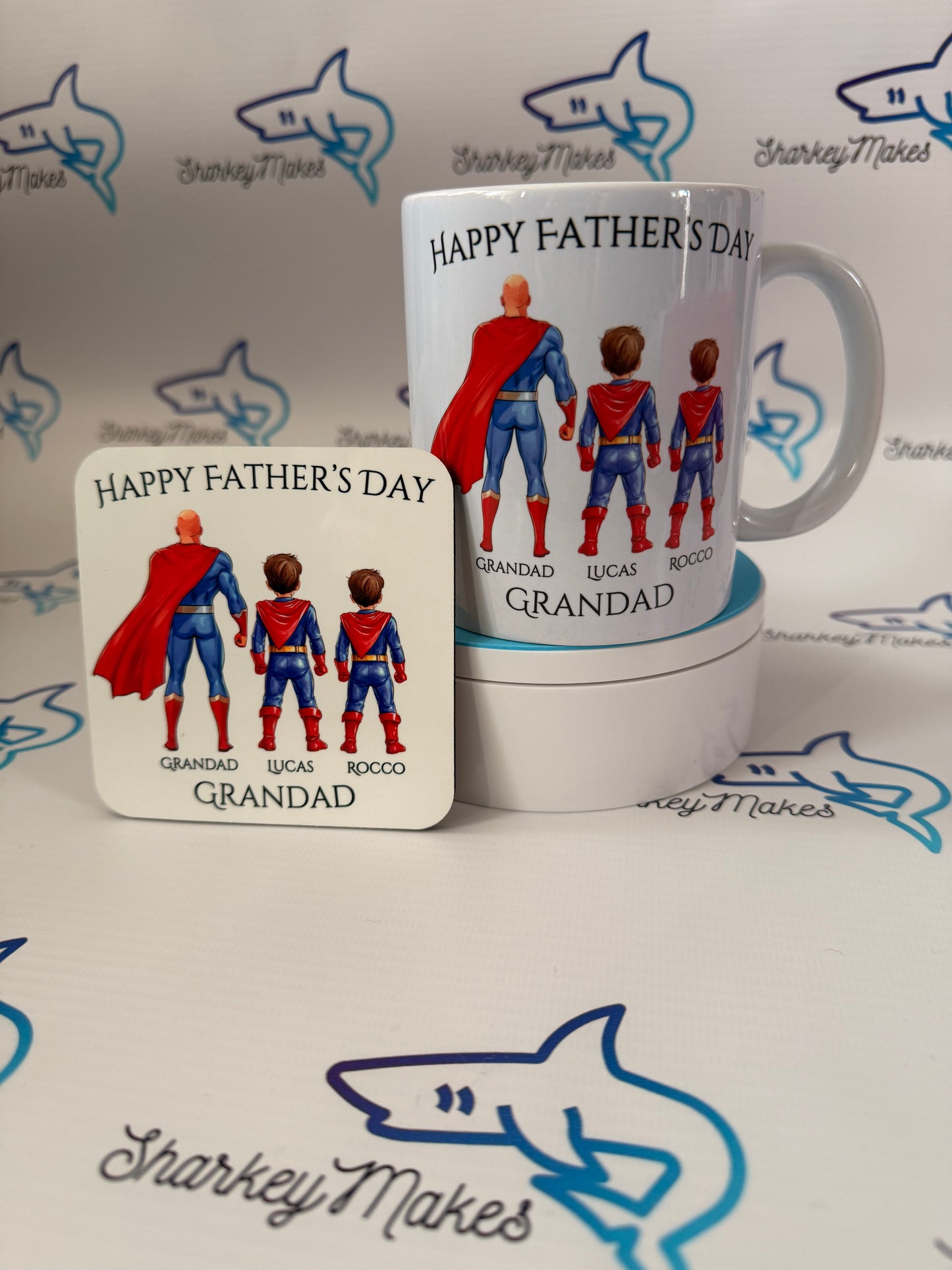 Super Hero Dad - Personalised Mug