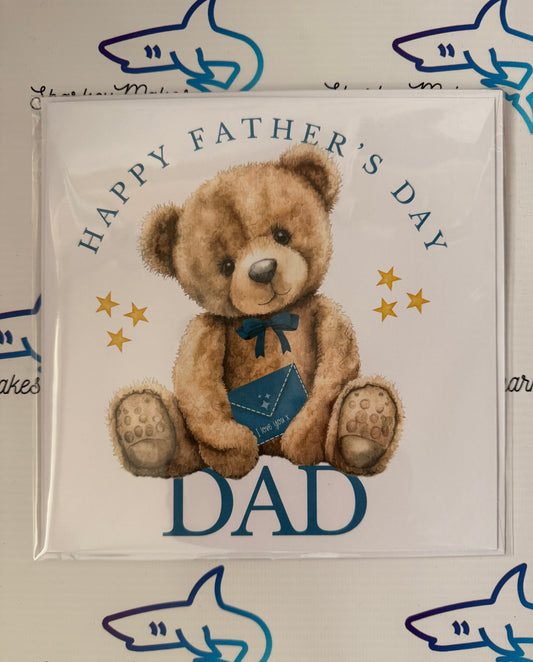 Teddy Bear Father’s Day Card