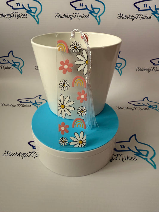 Daisy flower Bookmark